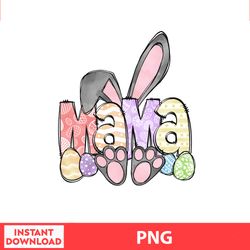 Easter Mama Bunny Png, Easter Bunny Png, Easter Kids, Easter Character , Easter Bundle Png, Digital file
