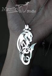 Pendant "Celtic Dragon" | Jewelry art Dragon | dragon pendant | celtic ornament | suspension