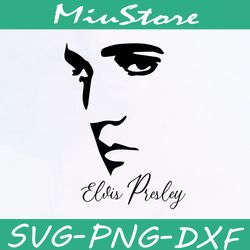 Elvis Presley SVG,png,dxf,clipart,cricut