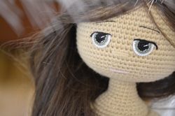 Crochet eyes for doll amigurumi pattern Eng Italiano PDF
