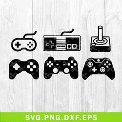 Game Controller Bundle Svg, Game Controller Svg, Game Pad Svg, Gaming Svg, Png Dxf Eps File