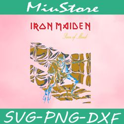 Iron Maiden Piece Of Mind Svg,png,dxf,cricut