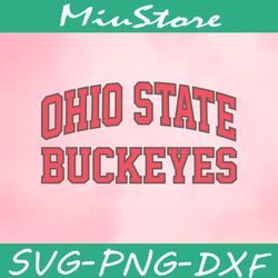 Ohio State Buckeyes Svg,png,dxf,cricut