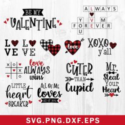 Bundle Valentine Svg, Be my Valentine Svg, Cupid Svg, Valentine Quotes Svg Png Dxf Eps File
