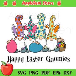 Easter Gnomes Svg, Easter Svg, Happy Easter Gnomies Svg, Gnome Svg, Easter Svg, Bunny Svg