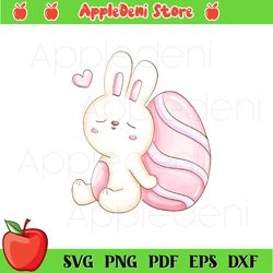 Watercolor Easter Bunny Bundle Svg