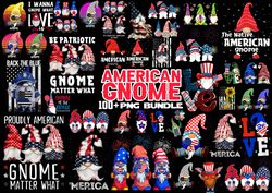 God Bless America Gnome Png Sublimation Design, Usa Flag Hearts And Gnomes Png, 4th Of July Png, American Gnomes Png, Gn