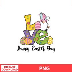 Love Happy Easter Png, Easter Bunny Png, Easter Kids, Easter Character , Easter Bundle Png, Digital file