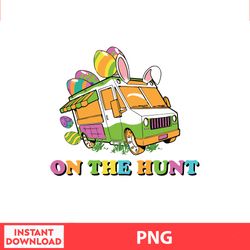 One The Hunt Car Easter Png, Easter Bunny Png, Easter Kids, Easter Character , Easter Bundle Png, Digital file