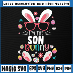 I'm The Son Bunny Svg, Matching Family Easter Party Svg, Son Bunny, Easter, Sublimation Download