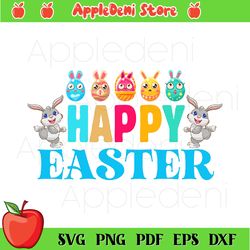 Happy easter day svg
