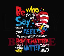 Be Who You Are And Say Autism Svg, Autism Puzzle Piece Logo Svg , Autism Awareness Svg File Cut Digital Download