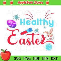 Healthy easter day svg