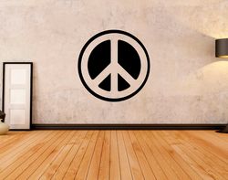 Pacific Sticker, International Symbol Of Peace, Anti-War And Anti-Nuclear Movement, Wall Sticker Vinyl Decal Mural Art