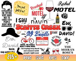 Schitt's Creek Bundle Svg, David Rose Svg, David Rose Quotes Svg, Png Dxf Eps File