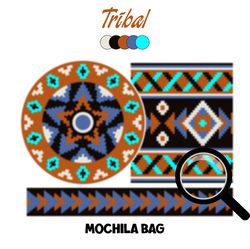 PATTERN: Tapestry crochet bag / wayuu mochila bag / Tribal - 782