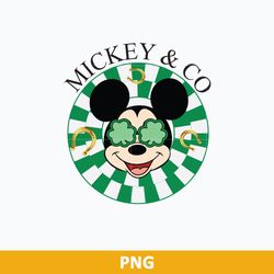 Mickey & Co St Patrick's day Png, St Patrick's Day Png, Mikey Png Digital File