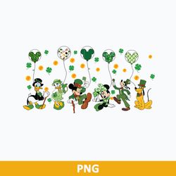 Mickey And Friends St Patricks Day Png, Disney St Patricks Day Balloon Mickey Png, Disney Friend Png File