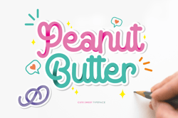 Peanut Butter Trending Fonts - Digital Font