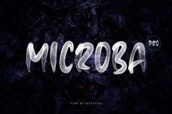 Microba Pro SVG Font Trending Fonts - Digital Font