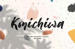 Konichiwa Brush Font Trending Fonts - Digital Font