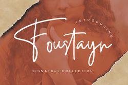 Foustayn Signature Collection Trending Fonts - Digital Font