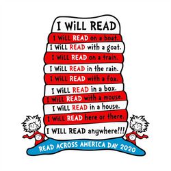 Read Across America Day 2021 Svg, The Cat In The Hat Svg, Dr Seuss Svg, Thing One Svg, Thing Two Svg, Fish One Svg, Fish
