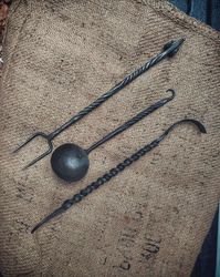 Blacksmithing primitive Set for Use with Camp Fire