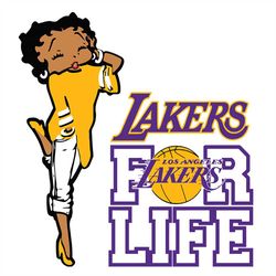 Lakers for life svg,Los Angeles Lakers svg, Lakers svg