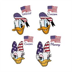 4th of july donald and daisy svg, independence day svg, 4th of july svg, donald and daisy svg, disney svg, patriotic svg