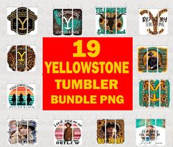19 Yellowstone Tumbler Bundle Png , Yellowstone Tumbler