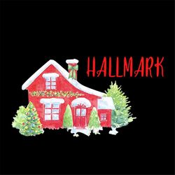Hallmark Svg, Christmas Svg, Home Svg, Pinetree Svg, Merry Christmas Svg, Snow Svg, Christmas Party Svg, Christmas Night