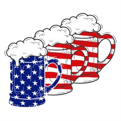 America beer svg, independence day svg, 4th of july svg, beer svg, beer lovers, patriotic svg, america flag, independenc