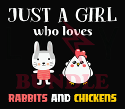 Just A Girl Rabbit Easter Svg, Bunny Svg, Easter Rabbit Svg, Rabbit Svg, Easter Bunny Svg File Cut Digital Download