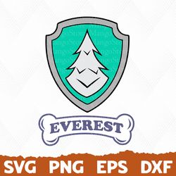 Everest svg, Everest Paw Patrol svg, Paw Patrol svg, Dog Patrol svg, Patrol Dog png, Dog Patrol logo, Cartoon Dog SVG