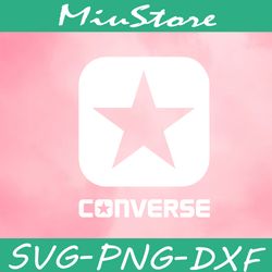 Converse Logo Svg,png,dxf,cricut