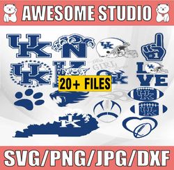 15 Files Kentucky Wildcats, Kentucky Wildcats svg, Kentucky Wildcats clipart, Kentucky Wildcats cricut, football svg