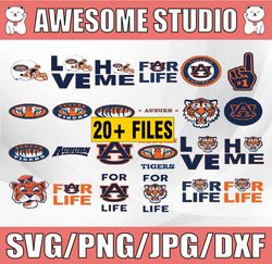 Auburn Tigers Football svg,sport svg, football svg, silhouette svg, cut files, College Football svg, ncaa logo