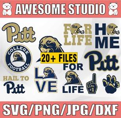Pittsburgh Panthers Football svg, football svg, silhouette svg, cut files, College Football svg, ncaa logo svg,
