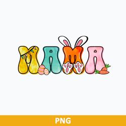Mama Easter Png, Mama Bunny Png, Easter Bunny Png, Rabbit Mom Png Digital File