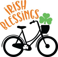 Irish Blessing Shamrock Svg, St Patrick's Day Svg, Shamrock Svg, St Patricks svg, Lucky Svg File Cut Digital Download