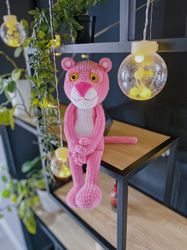 Crochet pattern Pink Panther