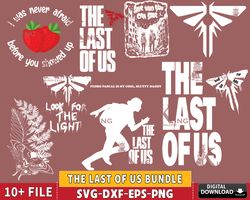 10 file The last of us bundle SVG , The last of us svg eps dxf png, for Cricut, vector file, digital, Instant Download