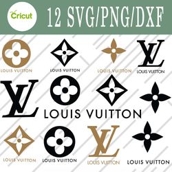 Louis Vuitton svg, Louis Vuitton bundle svg, Png, Dxf, Cutting File, Svg Files for Cricut, Silhouette