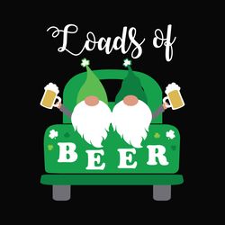 Load Of Beer Gnome Svg, St Patrick's Day Svg, Shamrock Svg, St Patricks svg, Lucky Svg File Cut Digital Download