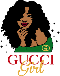 Gucci Girl SVG, Gucci Girl, EPS DXF Cricut file Silhouette