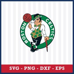 Boston Celtics Svg, Boston Celtics Logo Svg, Basketball Team Svg, NBA Svg, Sport Svg, Png Dxf Eps File