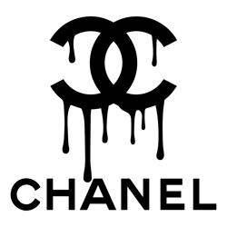 Chanel Dripping Logo Svg, Fashion Brand Svg, Dripping Logo Svg, Champion Svg, Champion Dripping Logo Svg