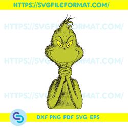 Dr Seuss Classic Sly Grinch Svg, Trending Svg, Grinch Svg, Cute Grinch Svg, Funny Grinch Svg, Ginch Lover, Grinch Gift,