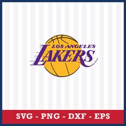 Los Angeles Lakers Svg, Los Angeles Lakers Logo Svg, Basketball Team Svg, NBA Svg, Sport Svg, Png Dxf Eps File